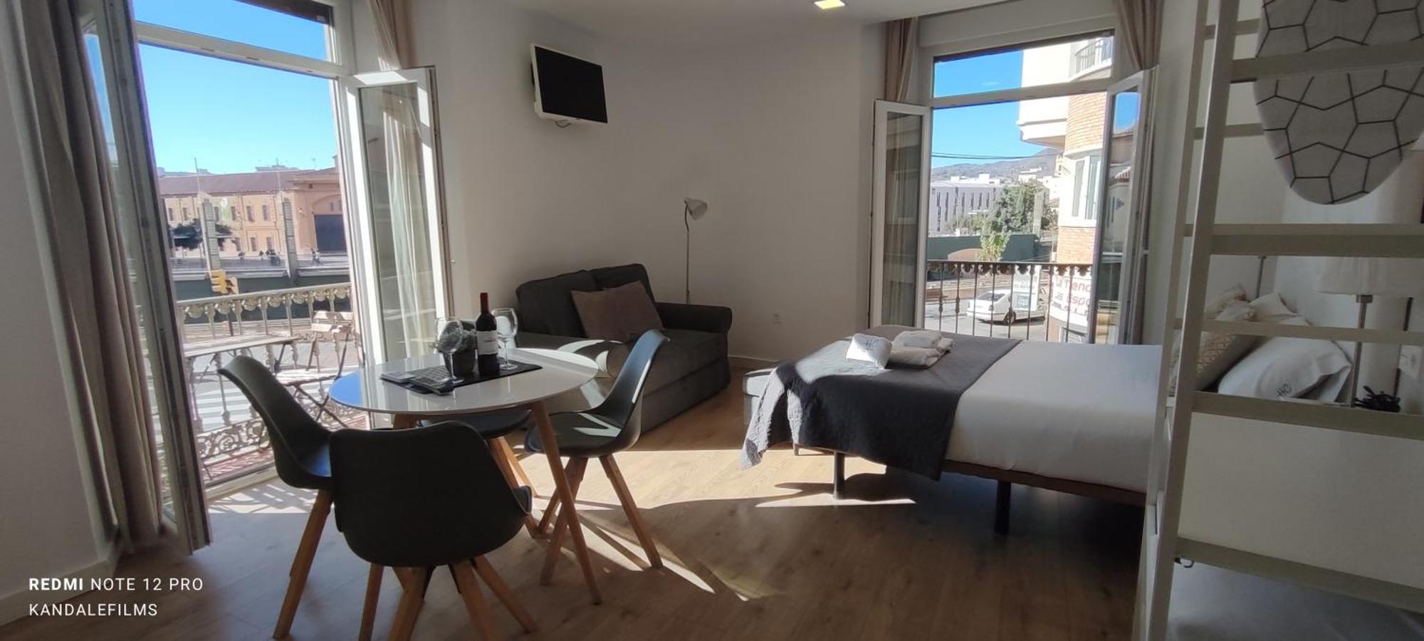 Premium Historic Center & Parking Appartement Málaga Buitenkant foto